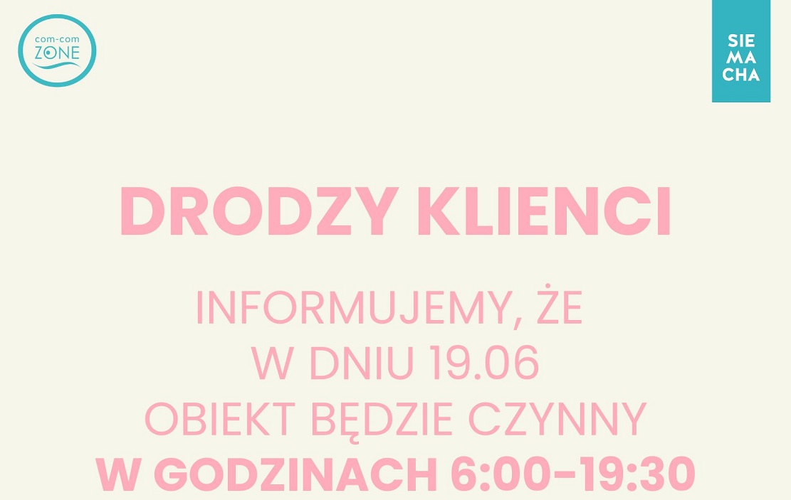 Informacja Boże Ciało NH